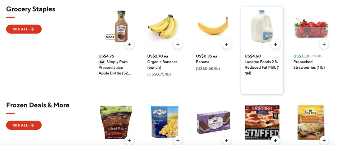 Image showing the how a collection carousel can look.